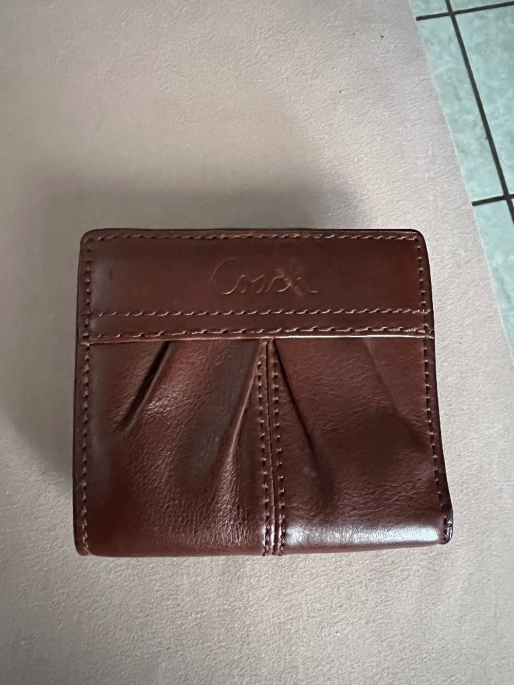 Leather Coach Wallet